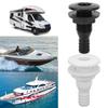 Hull Through-Hull Fitting Marine Hull Through-Hull Fitting 34-Inch Abs Plastic Hose Connector Drain Fitting