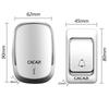 New 200M Range Wireless Doorbell LED Light 4 Volume DC Battery Operated 36 Chime Easy Install Remote Call Bell Home Use