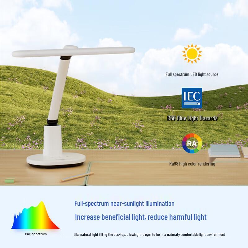 Panasonic HHLT0433W Eye-Care Desk Lamp