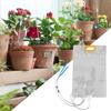 3.5L Automatic Watering Dripper Infusion Bag Adjustable Plant Drip Irrigation System Home Garden Self Watering Planter Water Bag