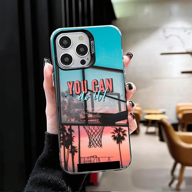 Basketball Sports Aesthetics Soft Phone Case for iPhone 15 16 17 Pro Max 17Air 16E 14 Plus 13 12 Mini Shockproof Cover Back Shel