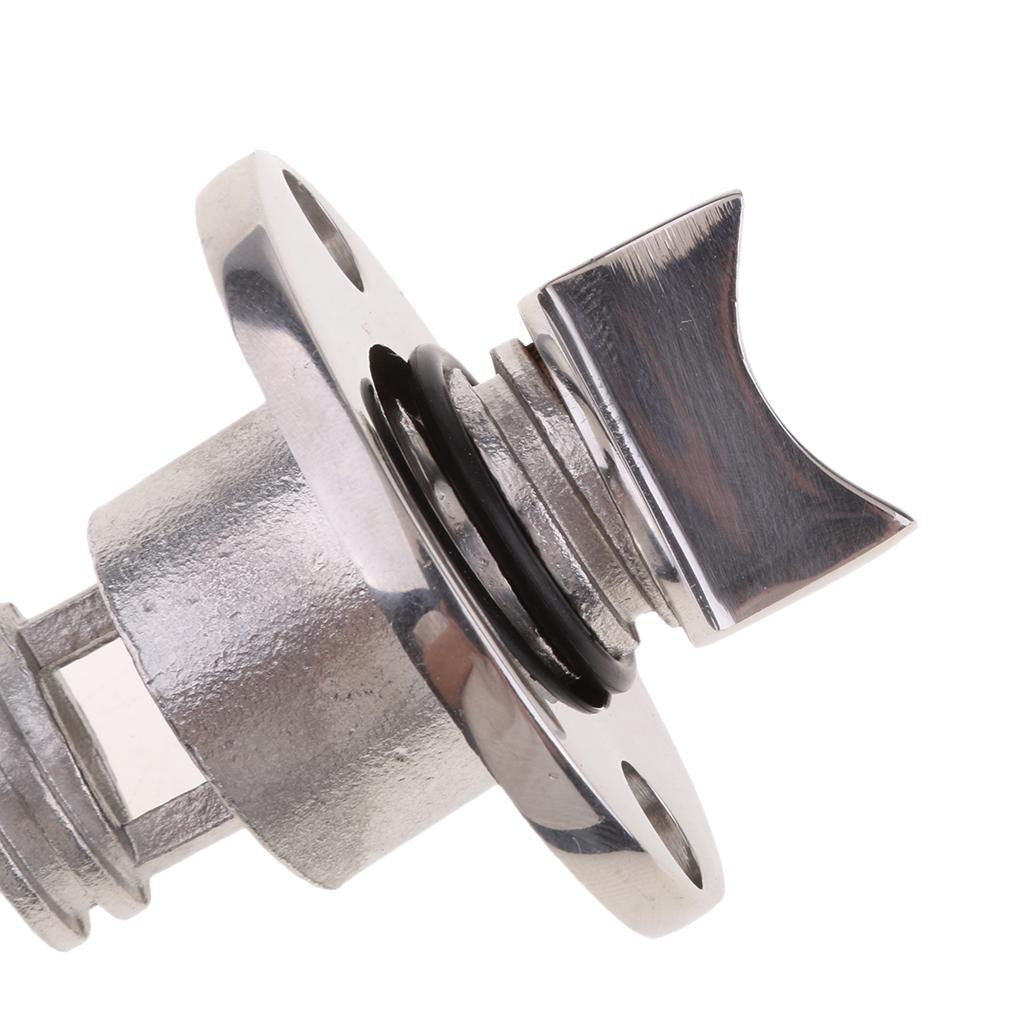 Boat Drain Plug Stainless Steel Oval Garboard for 1”Hole 3/4”hread Boat Drain Plug Stainless Steel Oval Garboard for 1”Hole 3/4”hread