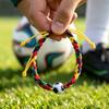 2026 New Football Colored Woven Bracelets Athlete Commemorative Bracelets Celebratory Small Gift