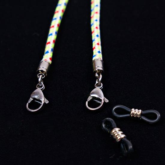 Jeibanseukeullaesig Neon Pop String Glasses Chain & Mask Necklace (C2001-An658_Nl)