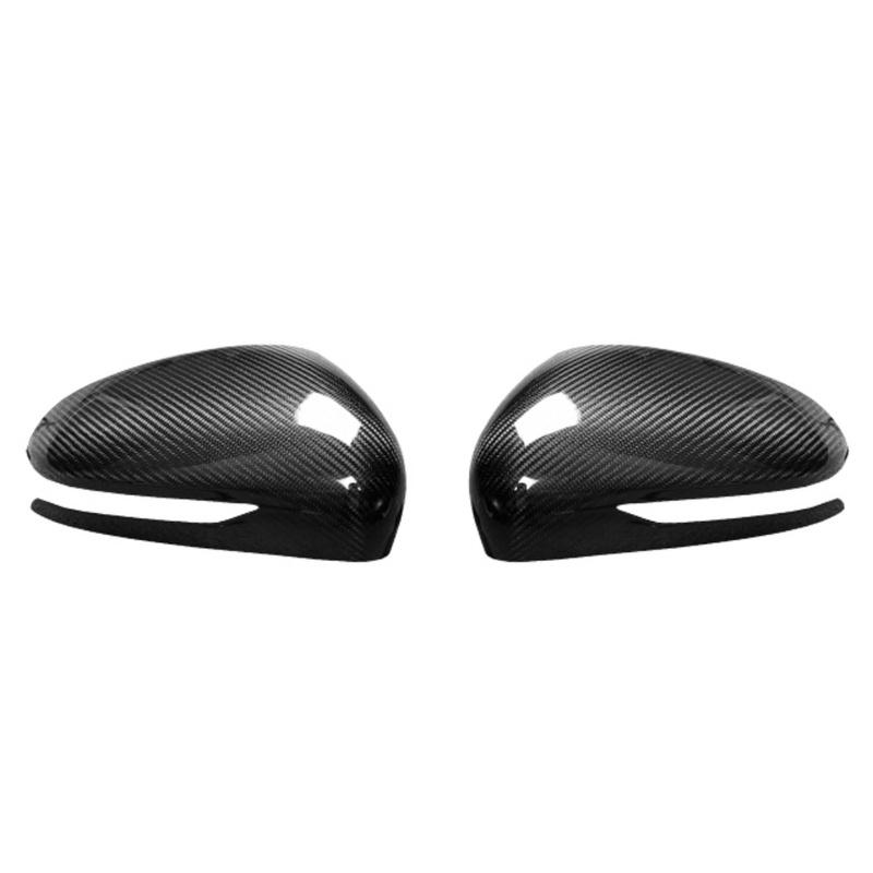 Real Carbon Fiber Car Rear View Mirror Cover Side Mirror Trim Exterior Accessory For Genesis G70 -2026 Exterior Accessories