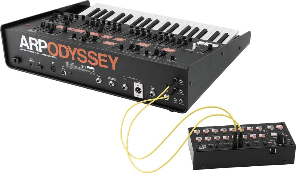 KORG SQ-1 Step Sequencer Connect and Control Any Device with Ease. Features a Wide Range of Connections, Compact Design, USB Bus Power, and a