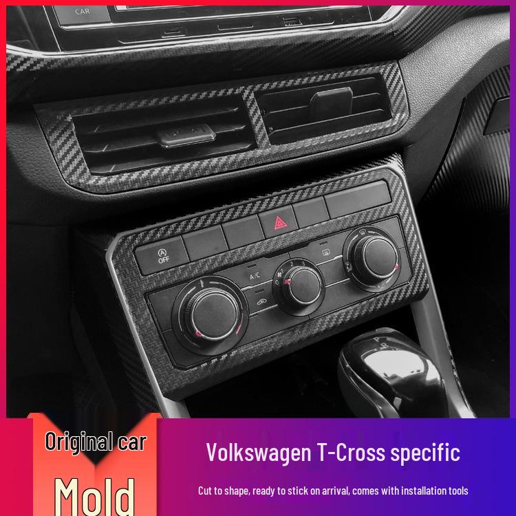 Volkswagen T-Cross Center Console Anti-Kick, Anti-Scratch Protective Film