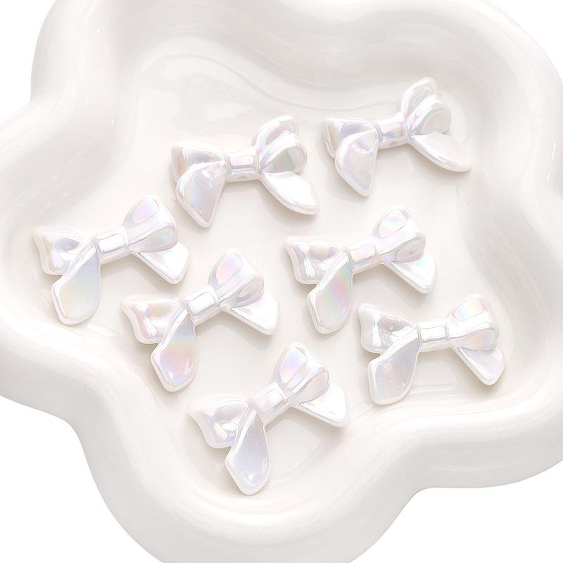 Acrylic AB Color Star Love Bow Bead Diy Handmade Beaded Bracelet Mobile Phone Chain Material