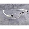 RSINC Combo Rimless Frame eyeglasses for unisex Silver Orange-Black White Tag A1 JL186701721496