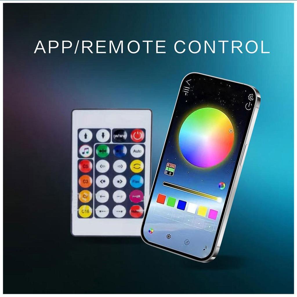 5 m, 10 m, 20 m USB-Smart-Lichterkette mit LED-Traumfarben und App-Fernbedienung für Zimmer, Hochzeiten und Weihnachtsdekoration