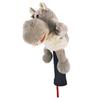 Plush Animal Golf Headcover Club Driver Cover Golf Club Covers Protector Funny Fairway Wood Headcover Easy to Use