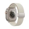 For Apple iWatch 8/9: Mountain Texture Magnetic Loop Silicone Band S11