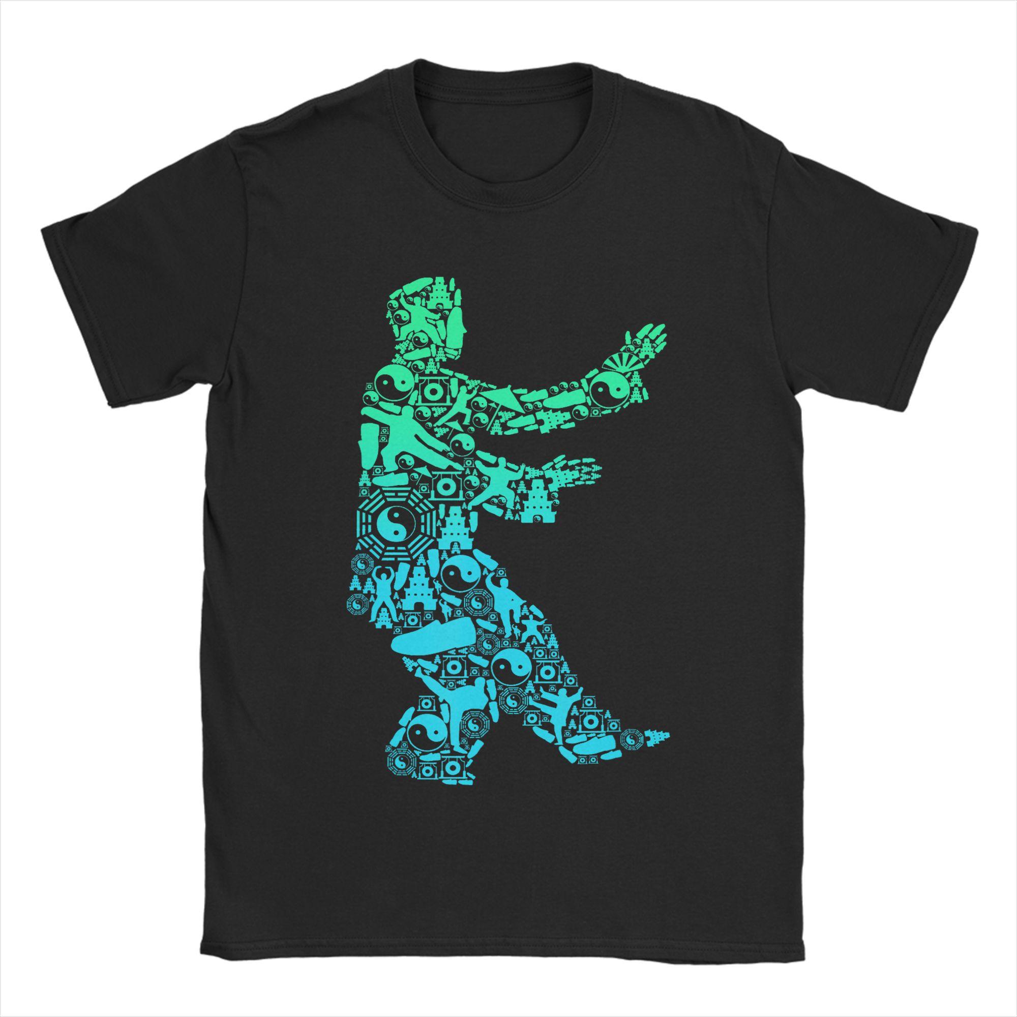Ying Yang Energy Meditation Watercolor Tai Chi TShirt Summer Cotton TShirts For Unisex Popular Casual Tshirt Short Sleeve S