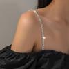 Shoulder Straps  Underwear Straps Metal Bra Straps Non-Slip Sexy Invisible Cool Women Bra Strap For Decor