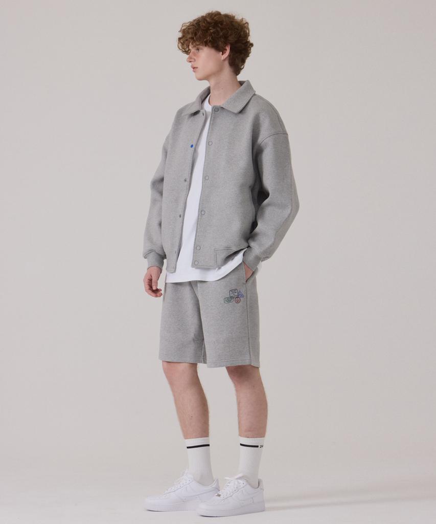 Get It On Signature Varsity Jacket_Gray