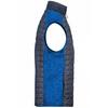 James and Nicholson Mens Knitted Hybrid Gilet