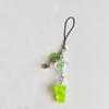 Schattige Lichtgevende Buitenaardse Kat Sleutelhanger Hars Mobiele Telefoon Hanger Tas Bedeltje Rugzakken Portemonnees Hanger Feestcadeau