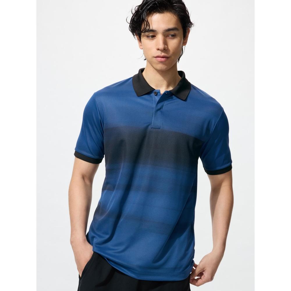 Uniqlo Japan Dry Ex Polo Shirt Model Worn By Kei Nishikori