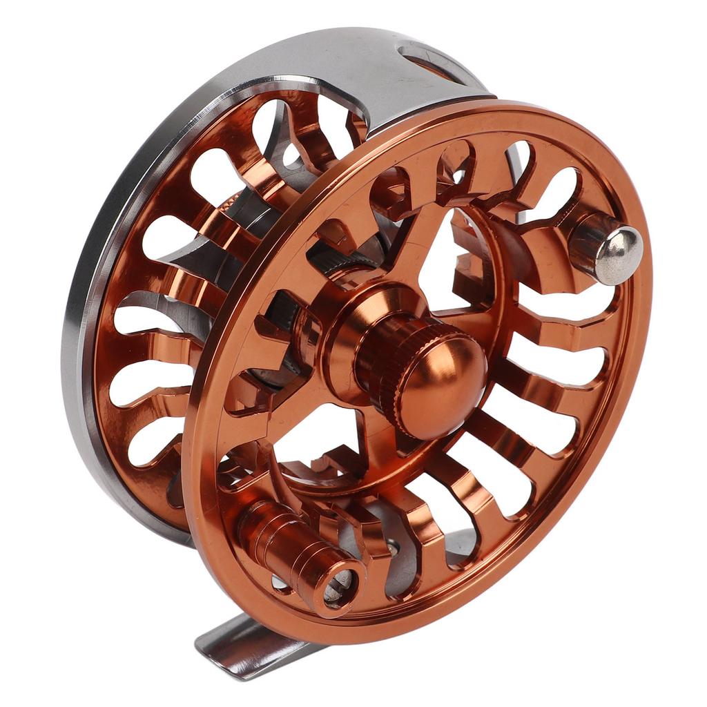 Fly Fishing Reel 2 Colors 7 8 Machining CNC Front Wheel 3 Bearings Oxidation Treatment Fishing Accessories