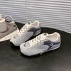 Retro Mesh Breathable Flat-bottomed German Training Shoes Women's 2025 Summer New Color Matching Casual Sports Shoes Versatile Board Shoes Women