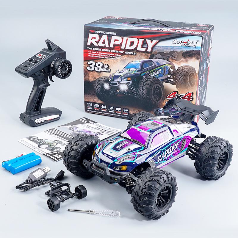 High-Speed Remote Control 4WD Off-Road Racing Car - Full-Scale Bigfoot Simulation Toy for Boys