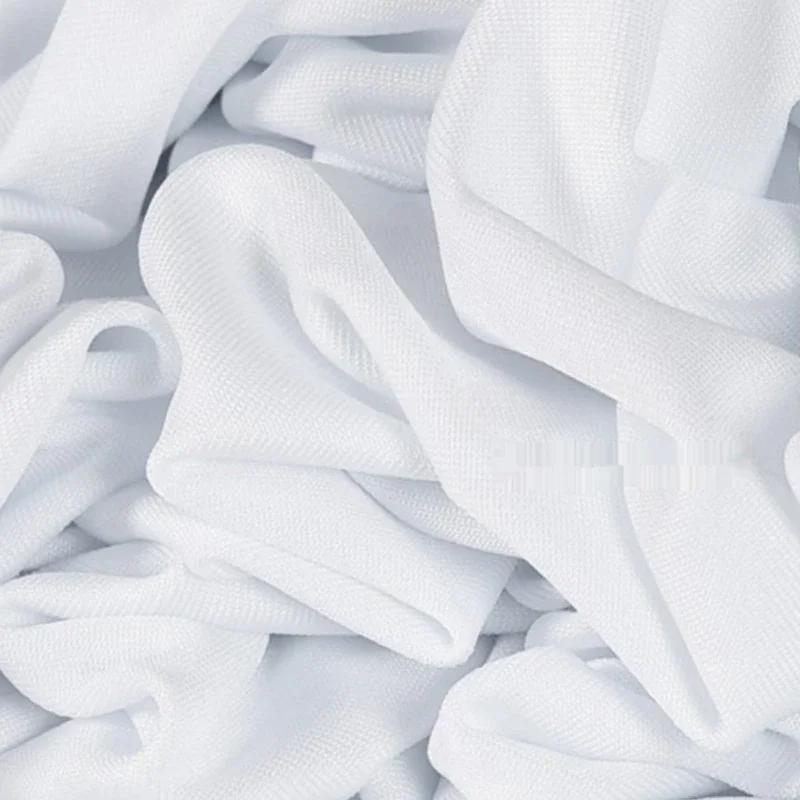 Spandex, lapte, mătase, tricotată pe patru fețe, cu bandă de cauciuc cu elasticitate înaltă, țesătură pentru costum de dans pentru yoga, material de bricolaj