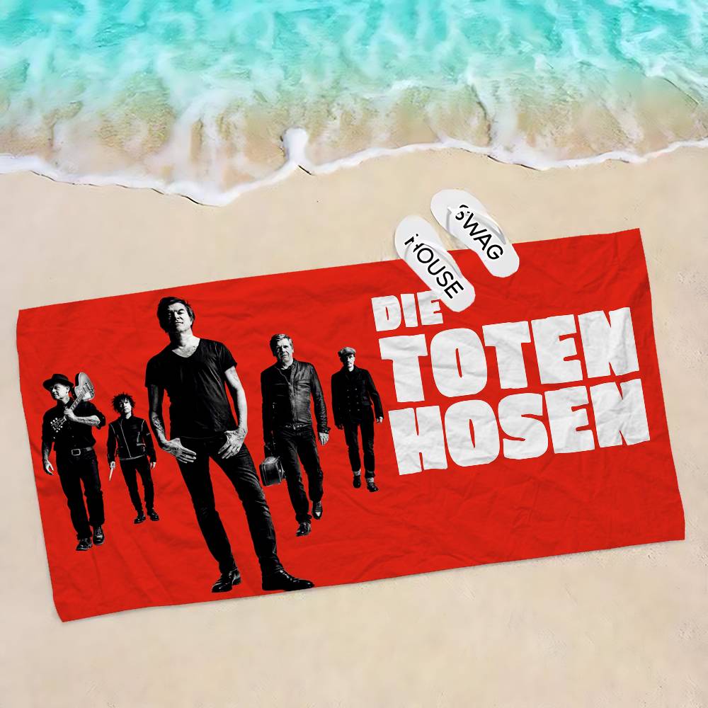 Die Toten Hosens Rock BAND Microfiber Beach Towel Absorbent Quick dry Soft Yoga Swimming Resort Mountain Climbing Towel