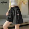 MJ STYLE Women's Wide-Leg Athletic Shorts