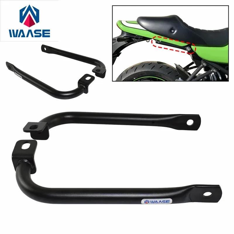 waase For Kawasaki Z650RS Z900RS Z 650 900 RS 2017-2023 Tail Hand Handle Grab Bar Rear Seat Pillion Passenger Shelf Rack Rail