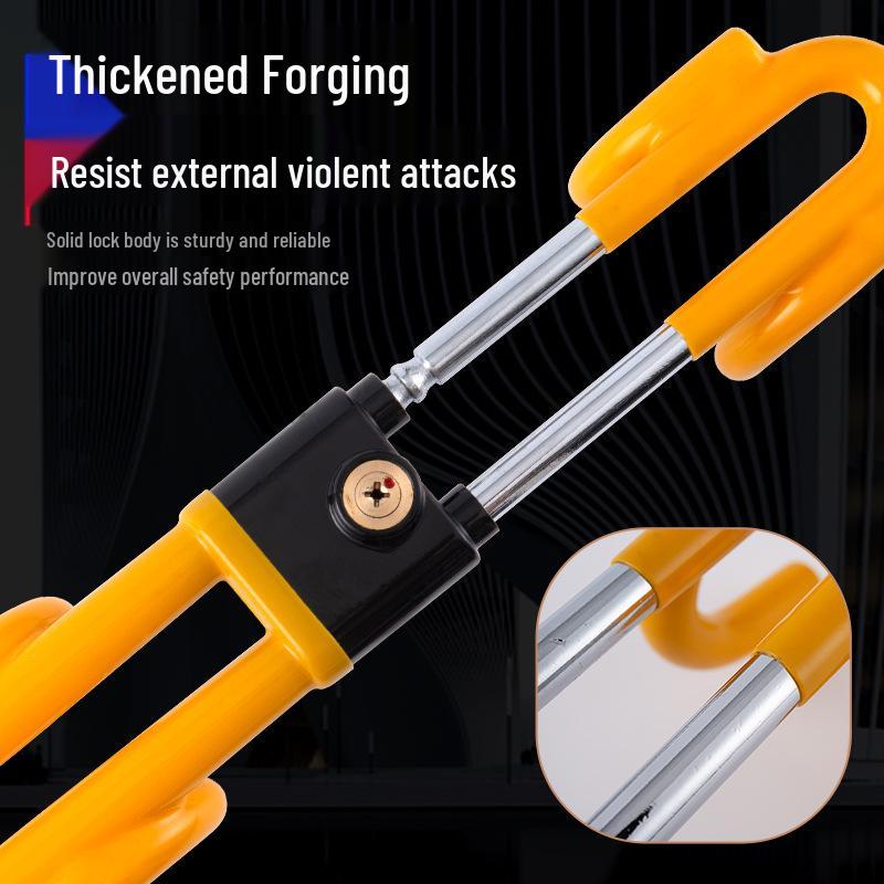 New Anti-theft Car Steering Wheel & Door Lock