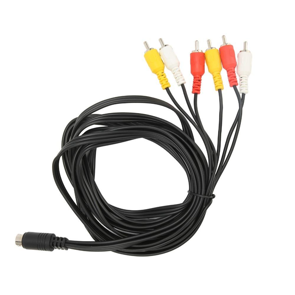 9 Pin Composite Video Cable Stable Sound Audio Adapter Cable  Monitor Display