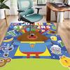 Cute Du-ggee Adventure Office Rug Chair Mat, Game Carpet, Suitable for Front Door, Bedroom, Living Room, Desk, Holiday Gift