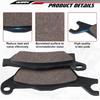 LOCOPOW Outlander Brake Pads For Can Am Outlander 450 500 570 650 700 800 850 1000 1000R Max PRO HD5 HD7 2013 2014 2015 2016 2017 2018    OEM