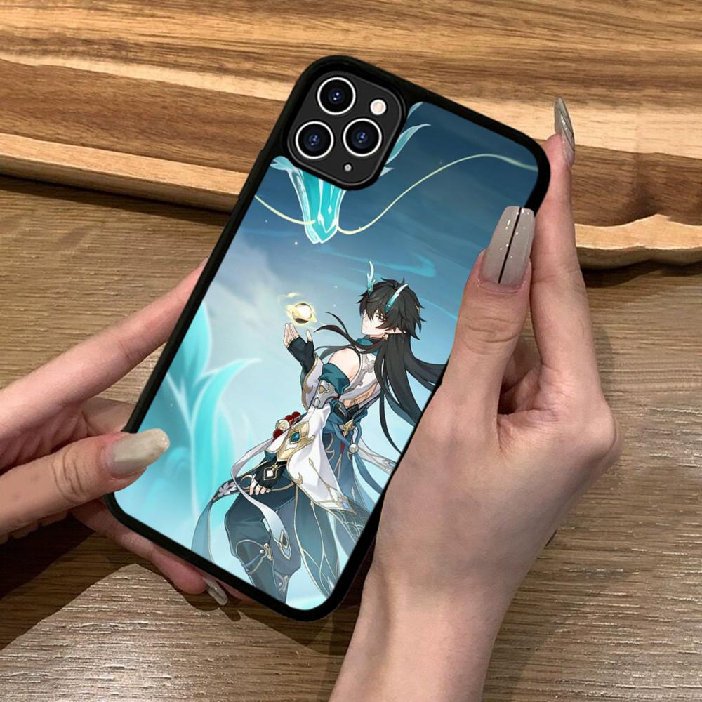 

Honkai Game S-Star R-Rail Phone Case Silicone PC+TPU For For IPhone 11 12 13 14 15 16 Plus Pro Max Cover iPhone 13