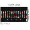 Guitar Scale Sticker Fretboard Coded Notes Labels Stickers Beginner Self Study Visual Guide Guitar Accessories Music Lovers ZYF