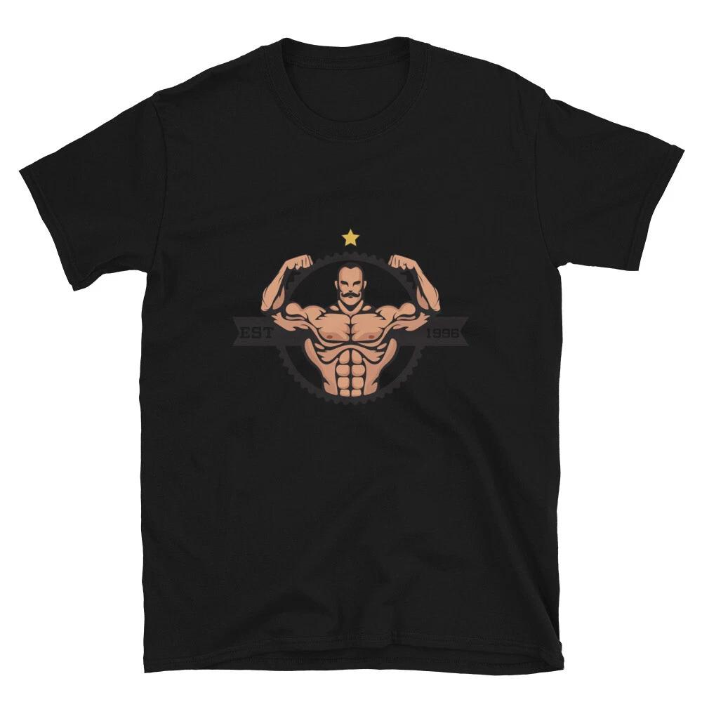 Muslce Flex Fitness Gym Simple Classic T-Shirt XXXL