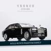 1:24 Rolls-Royce Phantom Alloy Models Car Toy Diecasts Metal Vehicles Simulation Sound Light Pull Back Function Toys Car A428