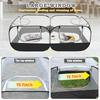 Pet Enclosure Indoor Multi Function Reversible Protection Indoor Kitten Enclosure For Travel Outdoor Animal Cat Ground Lawn