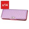Kutsuwa Royal Pretty Pencil Case, 2-Door, Unicorn Purple