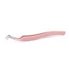 Stainless Steel Tweezers Private Label OEM Customized Disinfectable Durable Eyelash & Eyebrow Tweezers