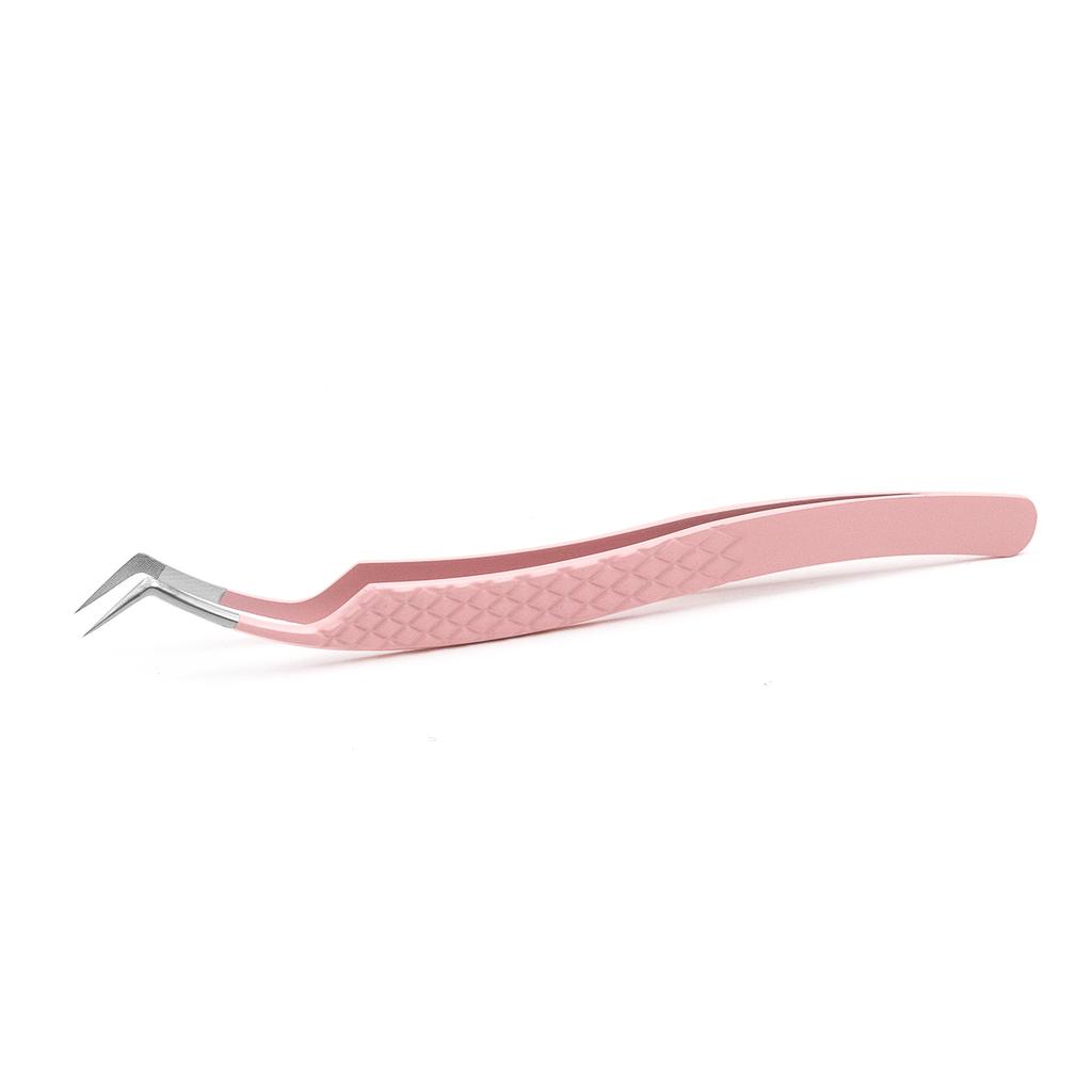 Stainless Steel Tweezers Private Label OEM Customized Disinfectable Durable Eyelash & Eyebrow Tweezers