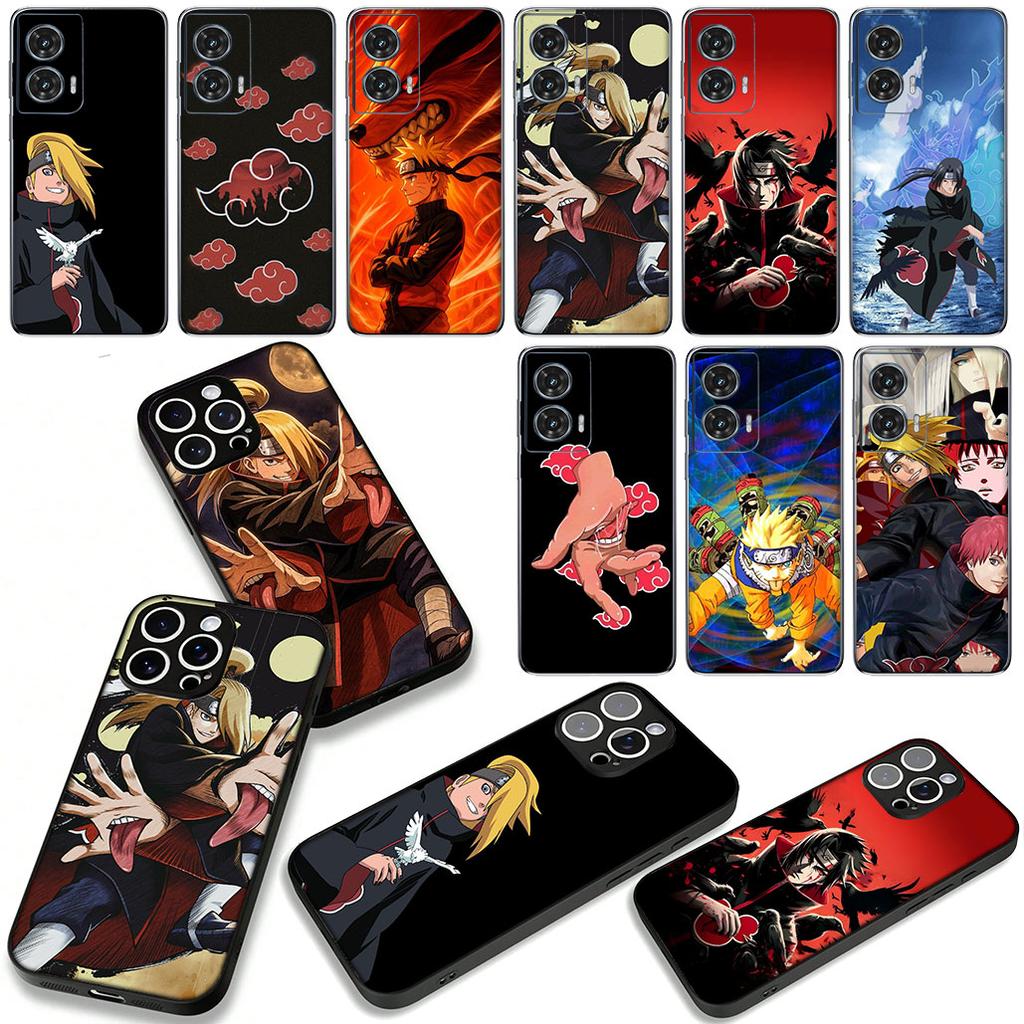 Itachi Uchiha Deidara Narutos Akatsuki Phone Case for Apple iPhone 16 15 14 Plus 13 12 Mini 17 Pro Max + 16E Air 16+ ProMax