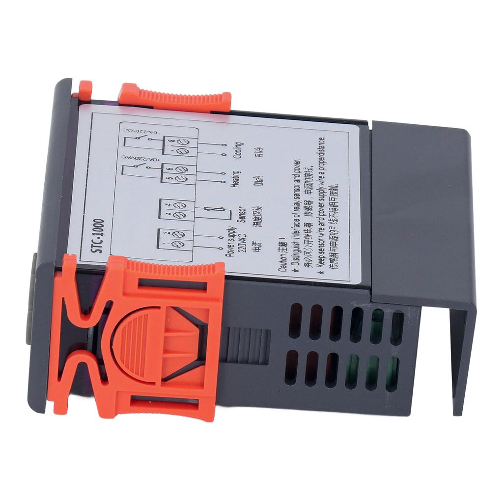 Smart Temperature Controller NTC Sensor Adjustable Digital Display Thermostat 220VAC ‑50‑99 Degrees