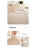 Universal-Sofaüberzug aus Chenille – Rundum-Kissenbezug, schlichtes Design