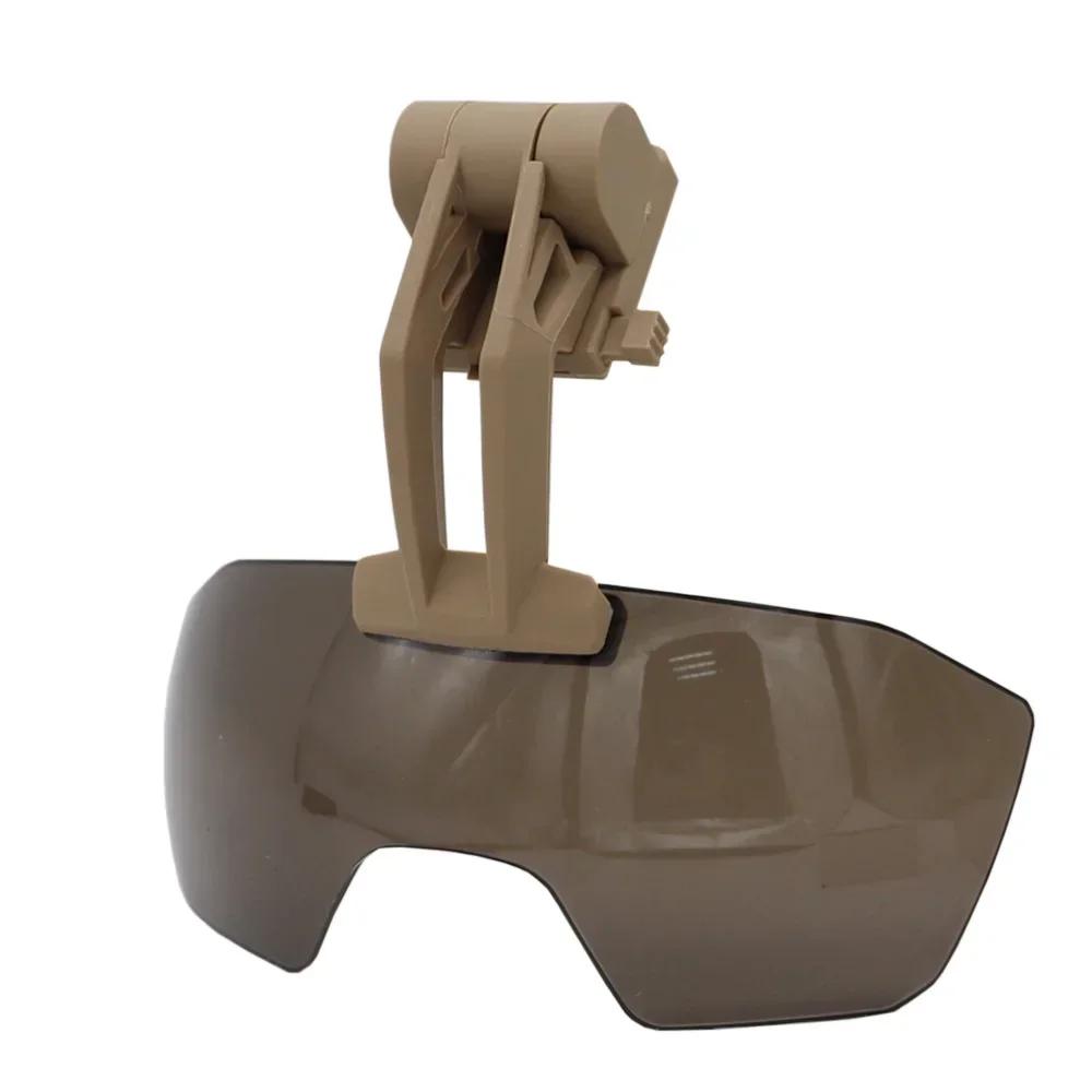Tactical FAST Helmet Half Mask Flip Goggle Hunting Airsoft Paintball Protective Masks Helmet Gear Accessories