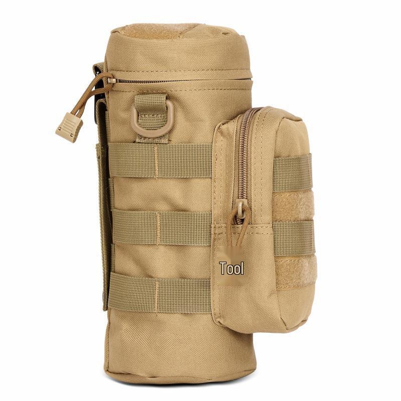 Cross095 Tactical Hiking Water Bottle Waist Bag - Molle System Accessory (No Shoulder Strap)