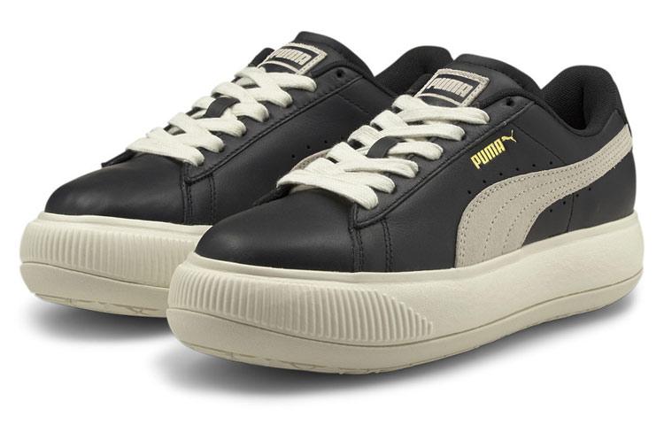 Women's Sneakers PUMA Suede Mayu BlackCasual Sneakers White Women's