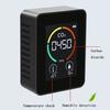 XY-T01 Temperature Humidity Display CO2 Meter Carbon Dioxide Air Quality Detector(Semiconductor Black)