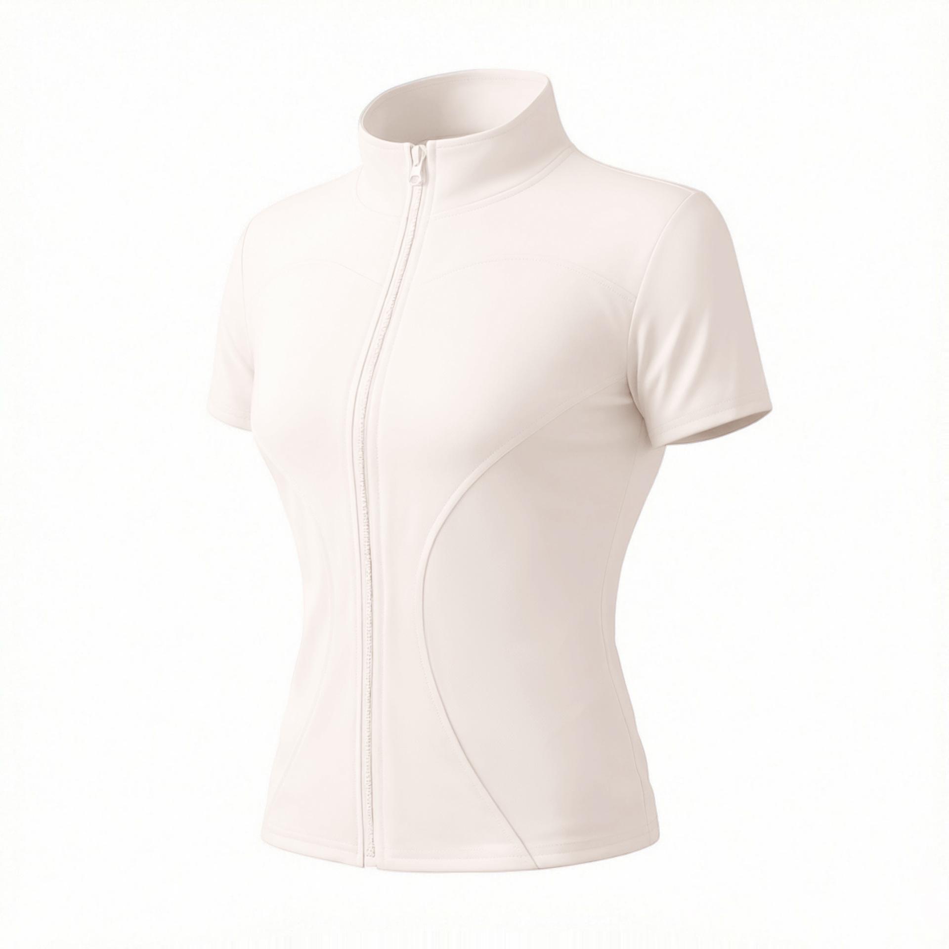 

Women s Quick-Dry Slimming Cycling T-Shirt Jacket Size M