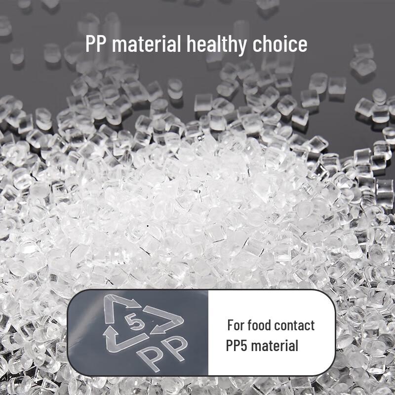 Ronghe Disposable PP 6-Compartment Takeaway Food Containers